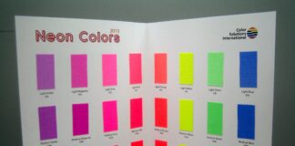 neon colors